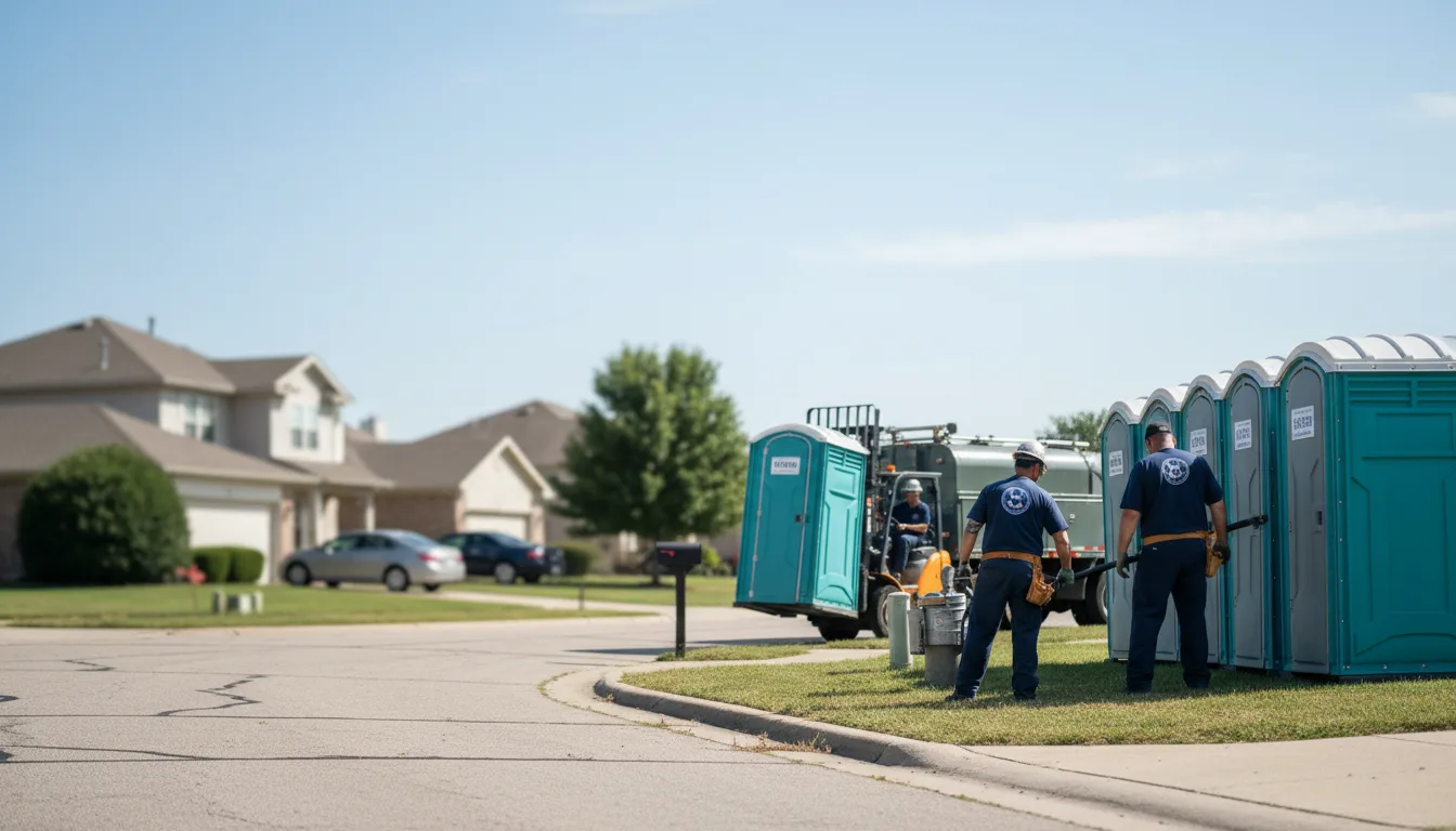 Porta Potty Rental in Stilwell, KS near me